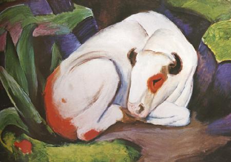 Franz Marc The Steer (mk34) oil painting image